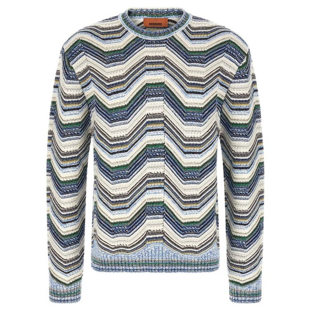 Missoni Multicolor Wool Men's Cardigan